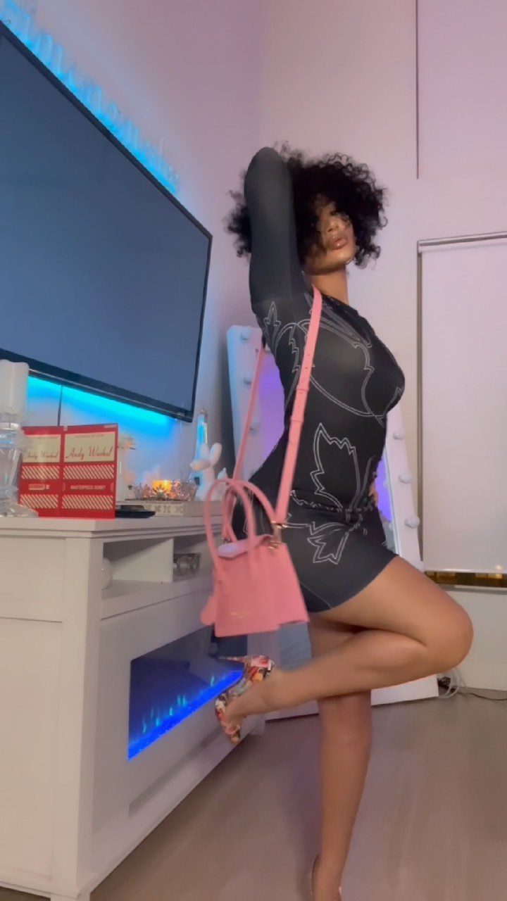 Ebony nude leaked video