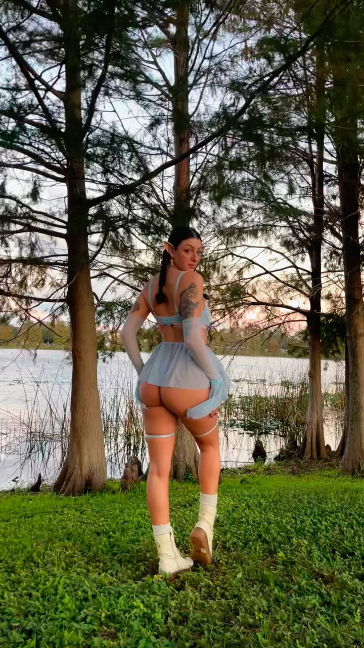 Ebony nude leaked video